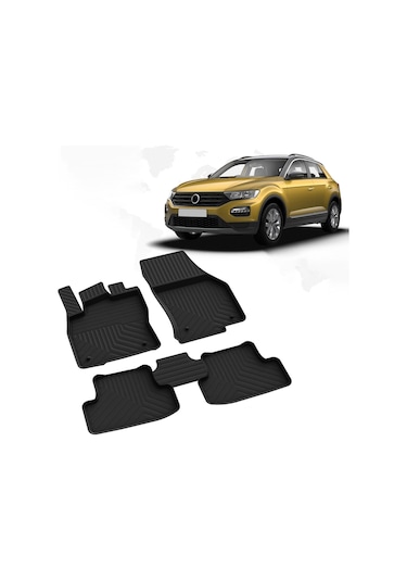 Nova Krom Vw T-roc 4d Havuzlu Havuzlu Paspas 2019 Üzeri A+kalite