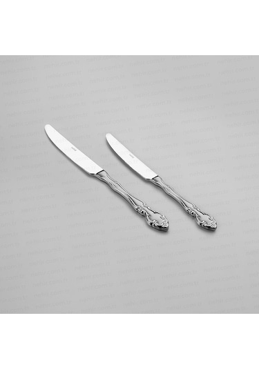 Nehir Adriana Saten 12 Kişilik 89 Parça Çatal Kaşık Bıçak Takımı Gümüş