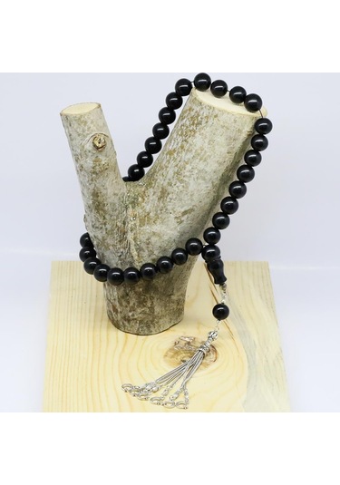 Battal Boy Gürcistan Oltu Taşı Tesbih