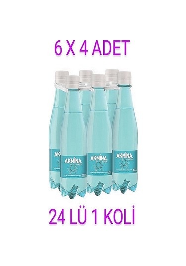 Akmina Maden Suyu Sade 250 Cc 6x4 24 Adet
