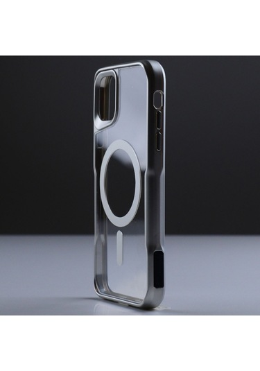 Merci Mt- 14 Pro Uyumlu Elegance Megasafe Destekli Telefon Kılıfı Siyah