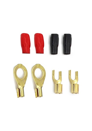 Dianziye Araç Ses Sistemi Montaj Seti: 8ga Güç Kablosu, Ses Kablosu Ve Kontrol Kablosu - Metal+pvc Malzeme