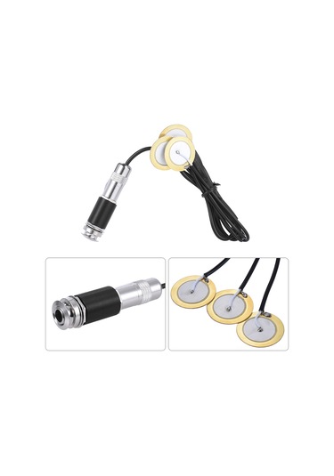 Ruicoo 6306 Tipi Monofonik Telsiz Mikrofon - Zil Parçası Ve Siyah Kılıf İle Enstrüman Ses Kaydedici