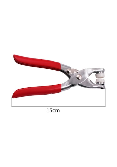 Metal Çıtçıt Düğme Pensesi + 100'lü Çıtçıt Düğme Seti
