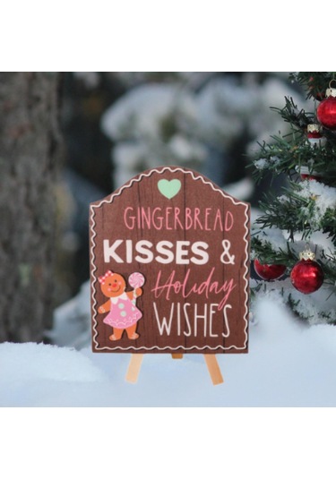 Suntek Zencefilli Kurabiye Adam İşaret Plakası Dolap Yemek Orta