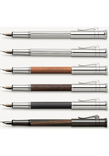 Graf Von Faber-castell Gümüş Kaplama Dolma Kalem, Ob Uç 148564 Gümüş