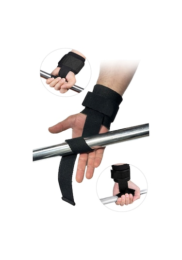 Spor Byfit Pro Lifting Straps Bileklik Destekli Ağırlık Kayışı