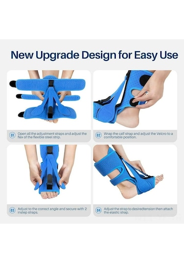 Yifomall Plantar Fasiit Gece Ateli: Sabah Ağrısız Uyanmak İçin Tam Destek, Ayak Ve Topuk Rahatlığı Sağlar