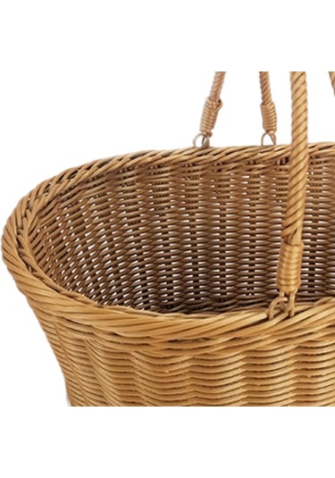 Homyl Oturma Odası Yürüyüşü Için El Dokuma Piknik Sepeti L