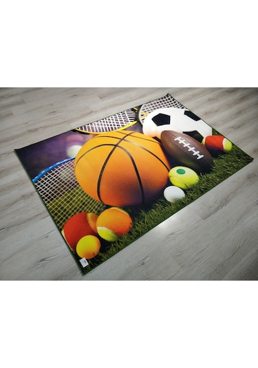 Doğuş 3Boyutluhalı 3D-910 Top Spor Halı 100X140Cm