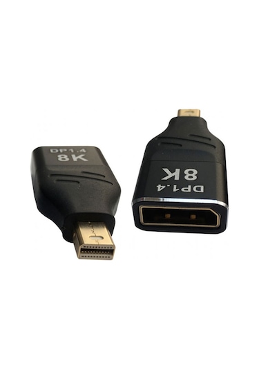 Displayport 8k To Mini Displayport Adaptörü Çift Yönlü Çevirici