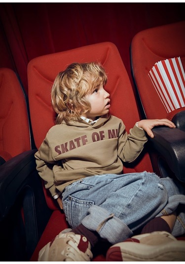 Mayoral Erkek Çocuk Sweatshirt 4409 Bej