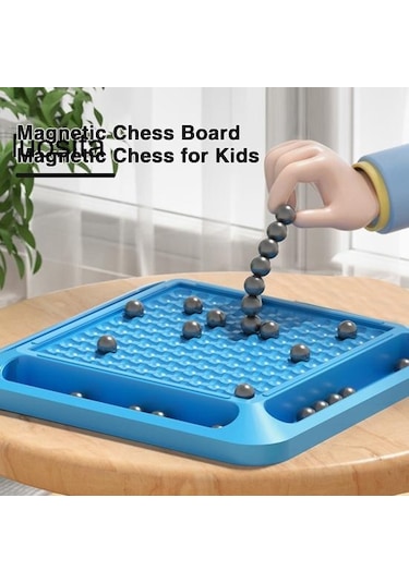 1 Takım 2024 Yeni Manyetik Taş Tahta Oyunu, Konsantrasyon Ve Düşünme Mantık Eğitimi, Çocuk Eğitici Satranç Oyuncak