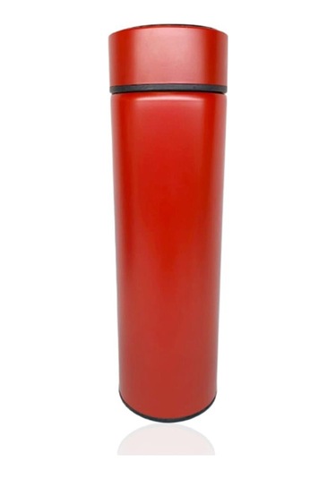 Kişiselleştirilebilir Dereceli Termos 05 Lt Kırmızı Renk Kırmızı