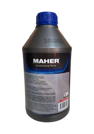 Antifiriz Mavi Organik -40 Derece 1 Litre