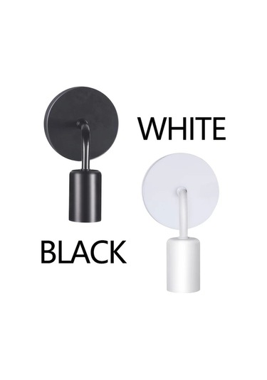 Dashanshop 2 Adet Modern Nordic E27 Avize Duvar Lambası Salon Yatak Oda Koridor Giriş Dekoru Siyah