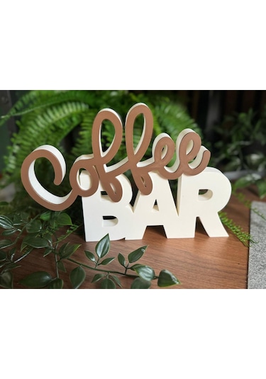 Mor Coffee Bar Dekoratif Biblo - Kahve Köşenize Sıcaklık Katan Samimi Aksesuar
