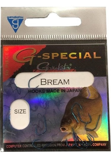 Gamakatsu G-special Bream No:12 Olta İğnesi 10adet