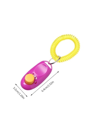 Köpek Eğitimi İçin Clicker Köpek Komut Eğitimi 3.2 x 6.4 CM
