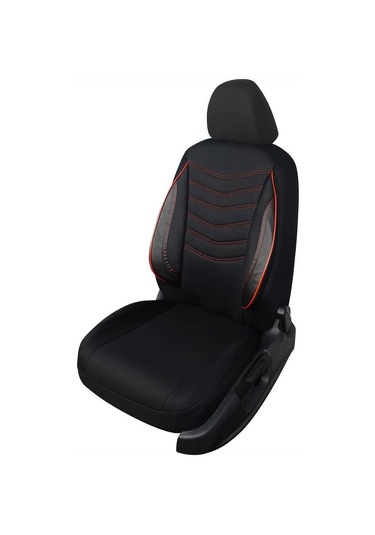 Navi Yeni Nesil Serisi Universal Oto Koltuk Kılıfı Siyah-Kırmızı