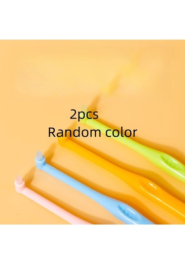 Willowhaven İki Kombinasyon Diş Fırçası, Çift Paket Sivri + Yuvarlak Başlı Çeşitler