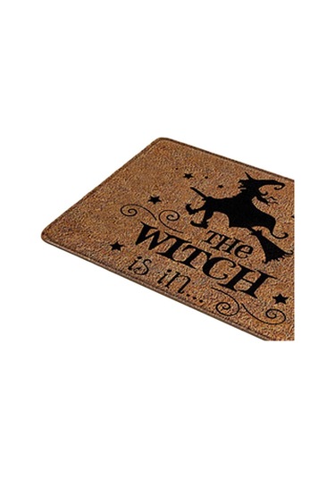 Suntek Komik Kapı Mat Giriş Kaymaz Kauçuk Arka Paspas Halı Cadı