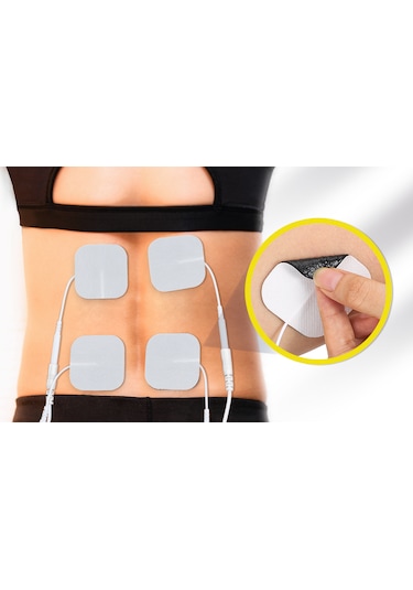 10 Paket - 40 Adet Tens Elektrod Pedi Kumaş Yüzey