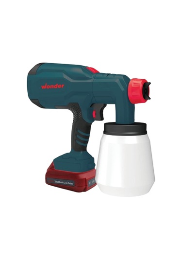Wonder WABT10S4 20V 4.0AH Li-ion Çift Akülü Boya Tabancası