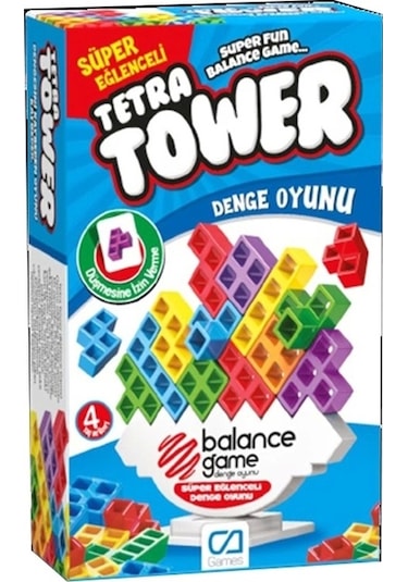 Ca Games 5216 Tetra Tower Balance Game - Denge Kutu Oyunu