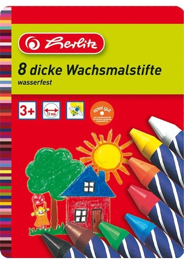 Herlitz 10 Li Pastel Mum Boya 10206712