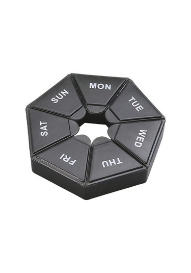 Suntek Weekly Hap Düzenleyici Kapaklı Hap Tutucu Hap Kutusu Diğer