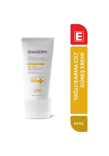 Enzyme-sunscreen Spf50 Karma Ve Yağlı Cilt 50 Ml