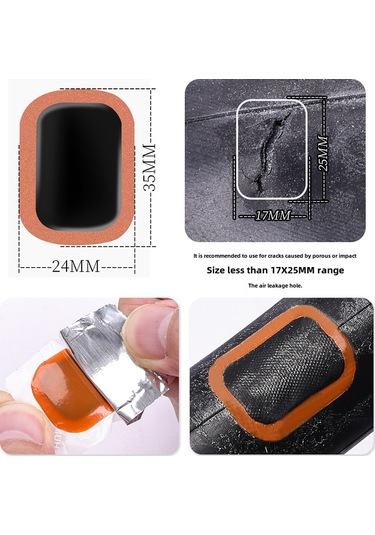 Mufunye Lebaik Bisiklet Lastik Tamir Seti: Dağ Ve Yol Bisikletleri İçin Taşınabilir Patçalar, Jöle Ve Araçlar İle Hızlı Tamir