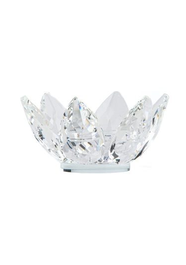 Çay Seti Cam El Dekor Nilüfer Model Şeffaf Renk