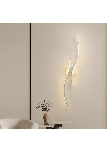 Kıvrım Kıvrım Model Led Beyaz Işık Ultra Power Led Avize Y