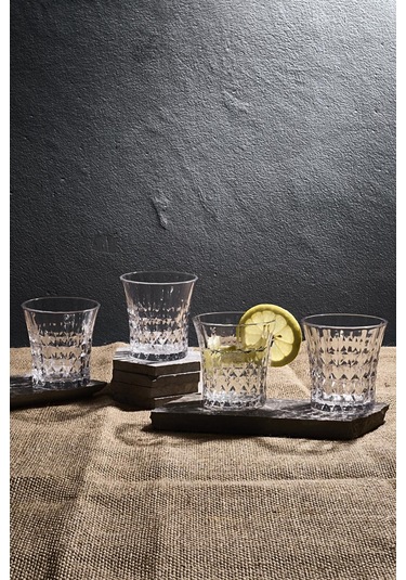 Perotti Bardak 4 Lü Arturo Wide 260 Ml 14968 Şeffaf