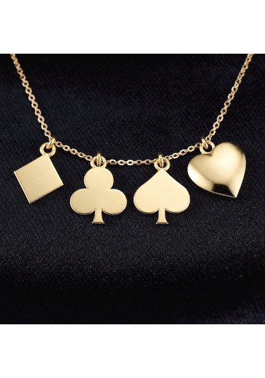Casino Gold Şans Kolyesi Uçları