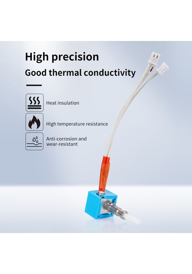 Xindoker Anycubic Kobra 3d Yazıcıya Uygun 24v 40w Isı Sonu Seti - 260 C Isı Dayanımı Kobra Tipi Isı Başı