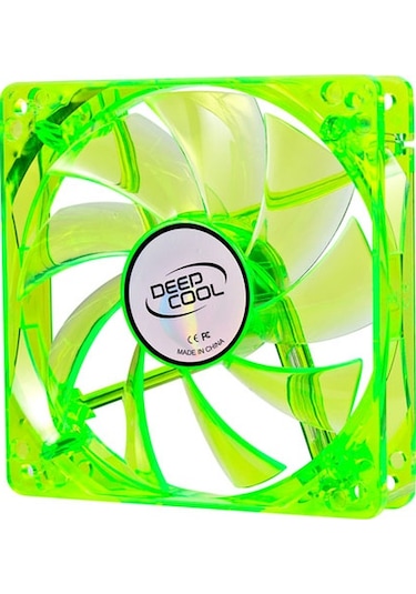 Deep Cool Xfan 120G/B Yesıl Uzerıne Mavı Ledlı Kasa Fanı 120Mm