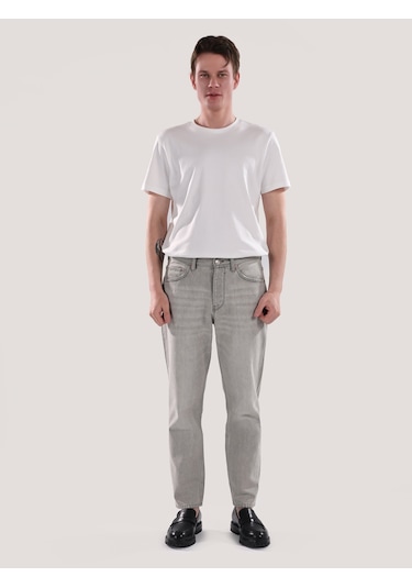 Colin's 046 Marco Loose Straight Fit Düz Paça Gri Erkek Jean Pantolon CL1063553_Q1.V1_DN42581