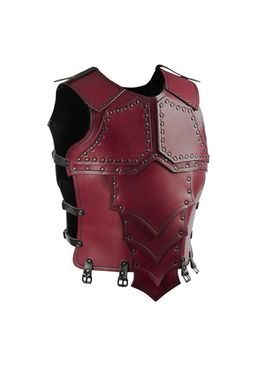 Suntek Yetişkin Binicilik Binicilik Yeleği Koruyucu Üç Kırmızı