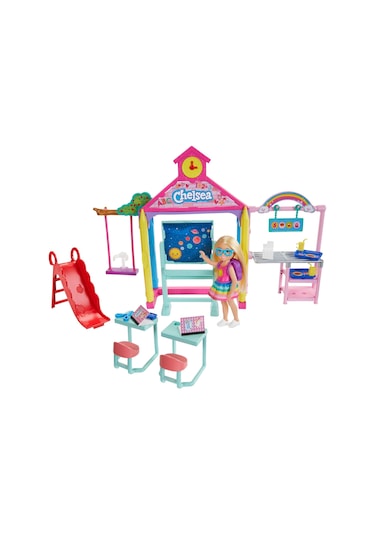 Barbie Chelsea Okulda Oyun Seti-Ghv80
