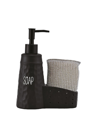 Sapone Black Süngerlikli Sabunluk