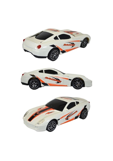 Ctoys Sports Car 27 Mhz Full Fonksiyon Uzaktan Kumandalı Chevrolet Corvette Beyaz Ce 04