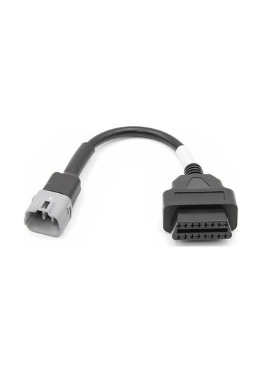 Motor Durum Monitörü, Suzuki Uyumluluğu İçin Isıya Dayanıklı Motosiklet Obd2 Teşhis Kablosu, Dayanıklı Plastik Metalden Hafif Adaptör