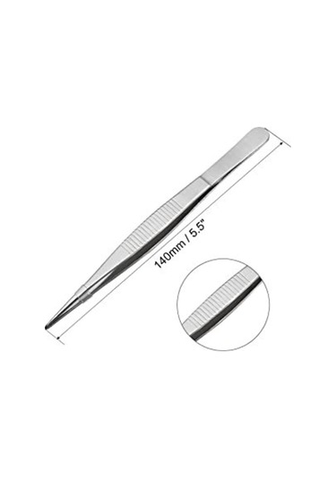 Penset 14 Cm - Diseksiyon Cımbızı - Düz- Sivrı Uçlu - Paslanma...