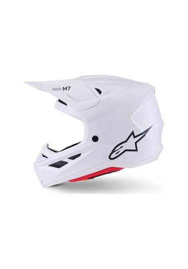 Alpinestars Sm7 Off-Road Cross Kaskı Beyaz