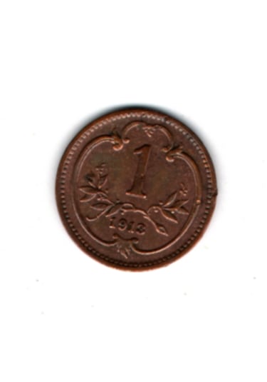 Avusturya Macaristan 1 Heller 1913 Mp2051dz