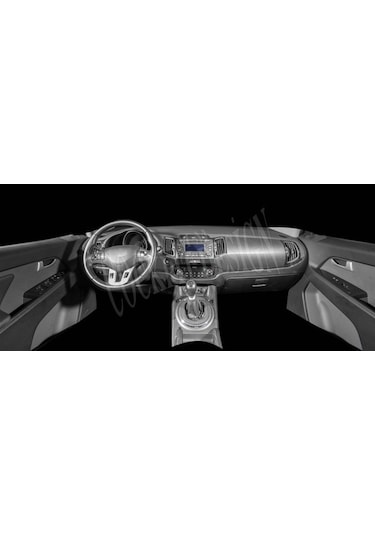 Kia Sportage Piano Black Kaplama 201 15 Parça - Seçenekler