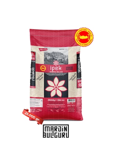 İpek Bulgur Şehriyeli Bulgur 25 KG